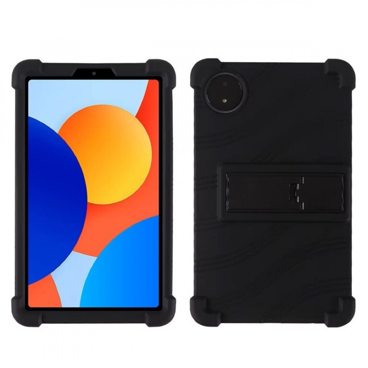 Силиконовый чехол для Xiaomi Redmi Pad SE 8.7 (черный)