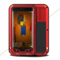 Гибридный чехол LOVE MEI для Huawei Mate 9 Pro (красный)