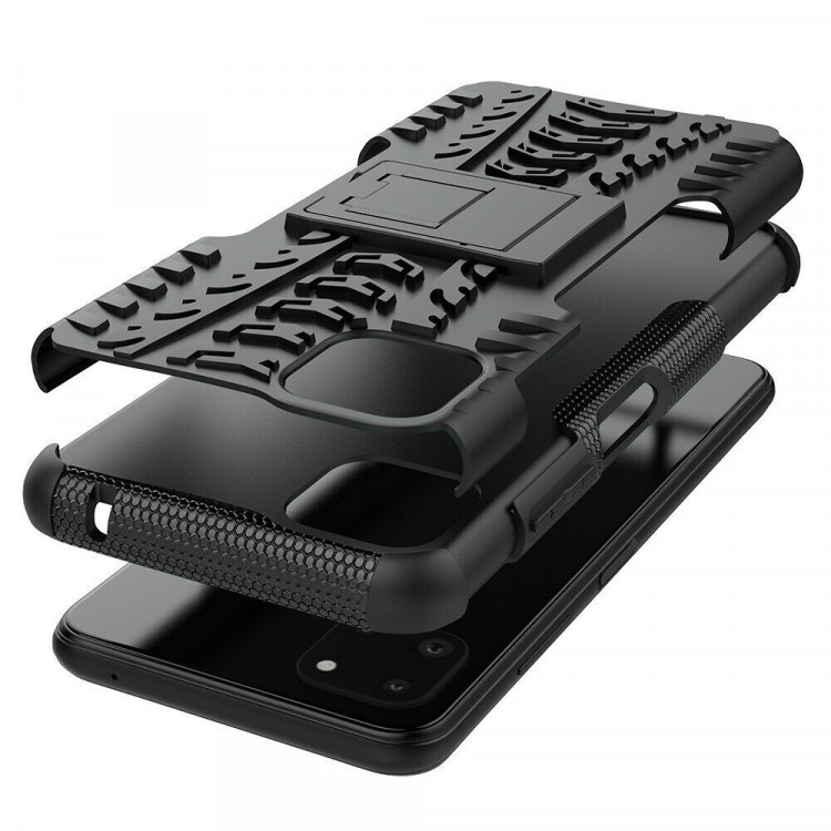 Чехол Hybrid Armor для Samsung Galaxy A22s 5G (черный)