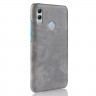 Чехол Litchi Texture для Huawei Honor 10 Lite / P Smart (2019) (серый)