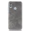 Чехол Litchi Texture для Huawei Honor 10 Lite / P Smart (2019) (серый)