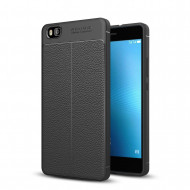 Чехол-накладка Litchi Grain для Huawei P8 Lite (черный) Чехол-накладка Litchi Grain для Huawei P8 Lite (черный)