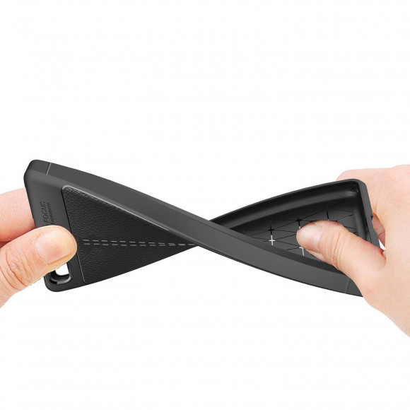 Чехол-накладка Litchi Grain для Huawei P8 Lite (черный) Чехол-накладка Litchi Grain для Huawei P8 Lite (черный)