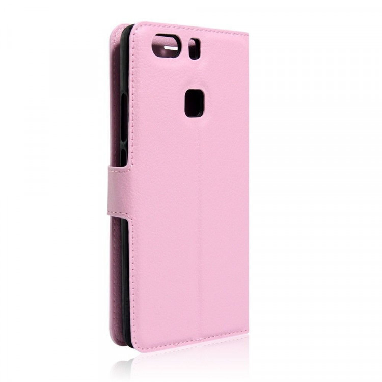 Чехол с визитницей для Huawei P9 Plus (розовый)