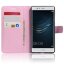 Чехол с визитницей для Huawei P9 Plus (розовый)