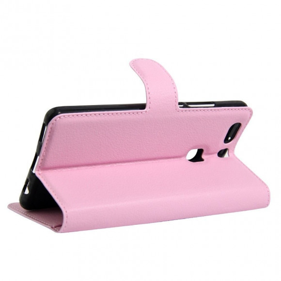 Чехол с визитницей для Huawei P9 Plus (розовый)