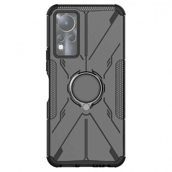 Чехол Armor Shockproof Ring Holder для Infinix Note 11, Infinix NOTE 12 G88 (черный) Чехол Armor Shockproof Ring Holder для Infinix Note 11, Infinix NOTE 12 G88 (черный)