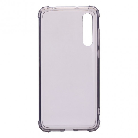 Силиконовый чехол с усиленными бортиками для Huawei P20 Pro / P20 Plus (черный) Силиконовый чехол с усиленными бортиками для Huawei P20 Pro / P20 Plus (черный)