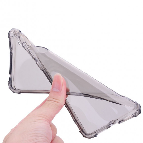 Силиконовый чехол с усиленными бортиками для Huawei P20 Pro / P20 Plus (черный) Силиконовый чехол с усиленными бортиками для Huawei P20 Pro / P20 Plus (черный)