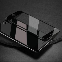 Защитное стекло FULL 3D для iPhone 7 / iPhone 8 / iPhone SE (2020) / iPhone SE (2022) (черный)