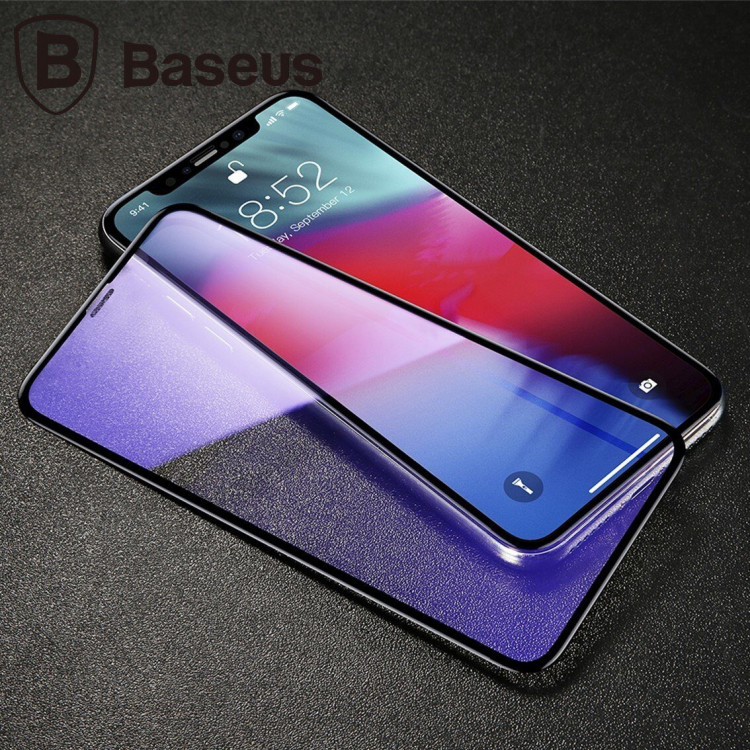 Защитное стекло 3D Baseus для iPhone XR