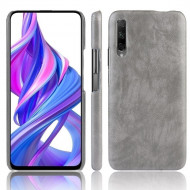 Кожаная накладка-чехол для Honor 9X Pro (серый) Кожаная накладка-чехол для Honor 9X Pro (серый)
