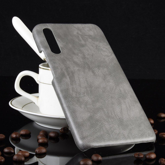 Кожаная накладка-чехол для Honor 9X Pro (серый) Кожаная накладка-чехол для Honor 9X Pro (серый)