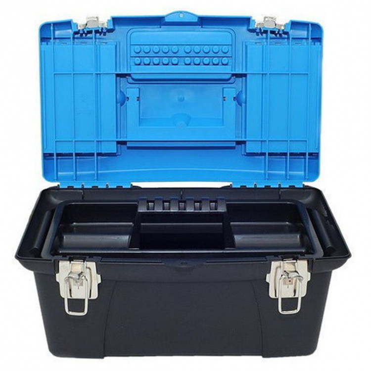 Ящик для инструментов 480х230мм  (19" с металлическим замком)