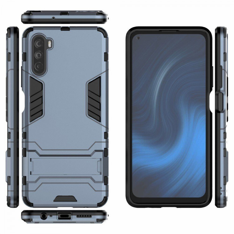 Чехол Duty Armor для Huawei Mate 40 Lite (темно-синий)