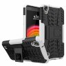Чехол Hybrid Armor для LG X Power K220DS (черный + белый)