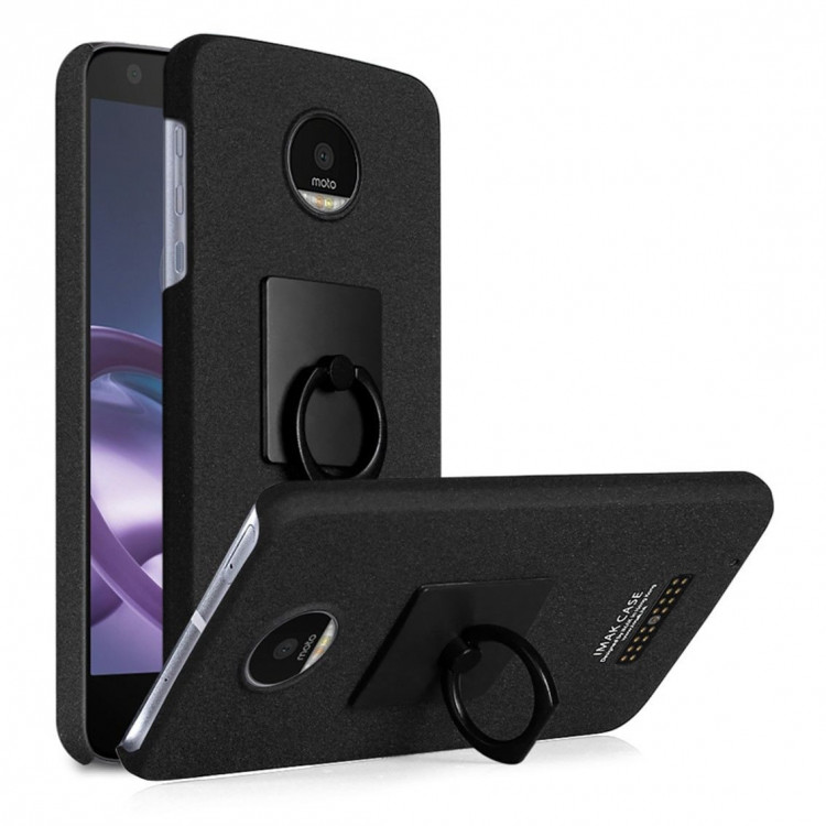 Чехол iMak Finger для Motorola Moto Z Force (черный)