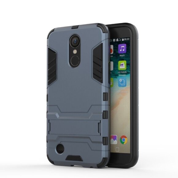 Чехол Duty Armor для LG K10 (2017) M250 (темно-серый) Чехол Duty Armor для LG K10 (2017) M250 (темно-серый)