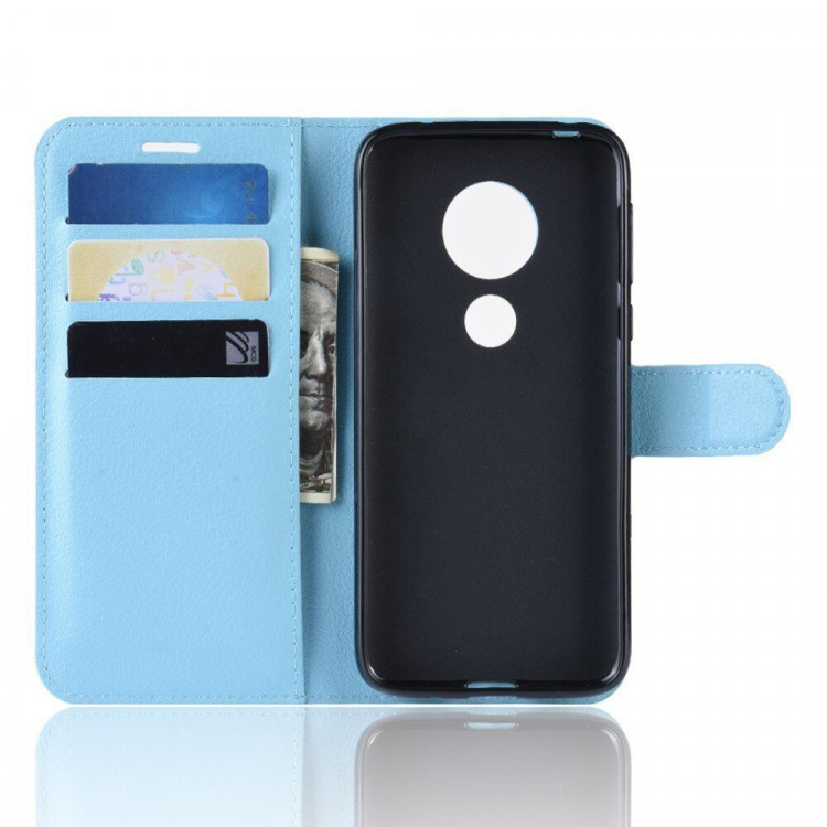 Чехол для Motorola Moto G7 Play (голубой)