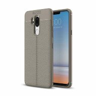Чехол-накладка Litchi Grain для LG G7 ThinQ / LG G7 (серый) Чехол-накладка Litchi Grain для LG G7 ThinQ / LG G7 (серый)