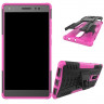 Чехол Hybrid Armor для Lenovo Phab 2 Plus (черный + розовый)