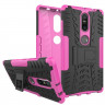 Чехол Hybrid Armor для Lenovo Phab 2 Plus (черный + розовый)