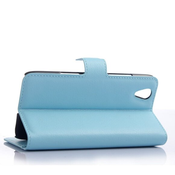 Чехол с визитницей для Lenovo Vibe X (голубой) Чехол с визитницей для Lenovo Vibe X (голубой)