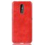 Кожаная накладка-чехол для Nokia 3.2 (красный)