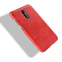 Кожаная накладка-чехол для Nokia 3.2 (красный)