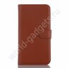 Чехол с визитницей для Asus Zenfone Zoom ZX551ML / ZX550ML (коричневый)