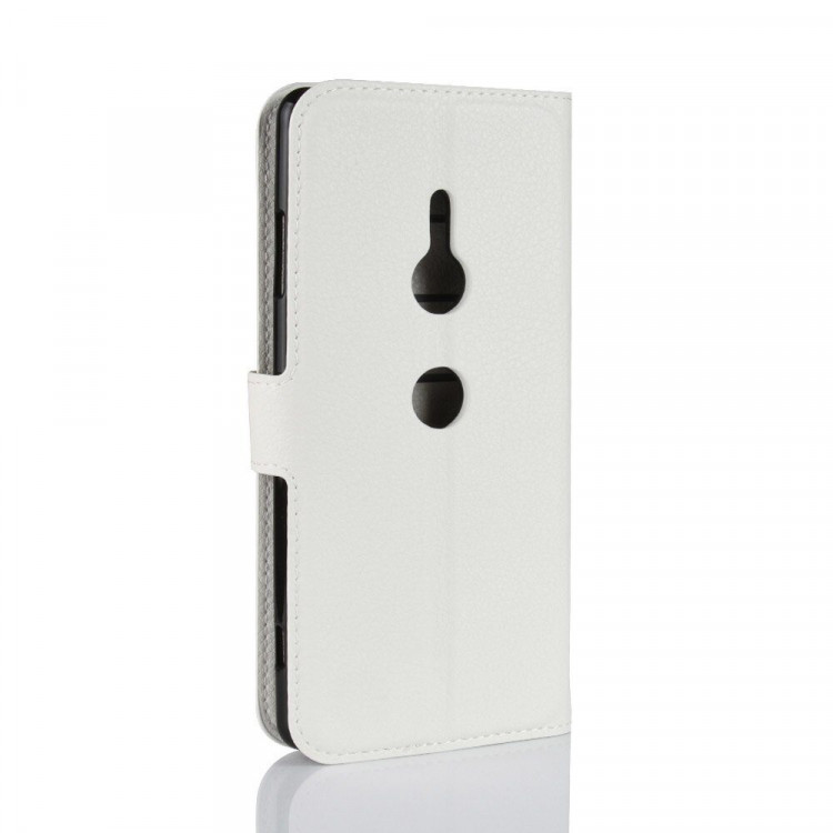 Чехол с визитницей для Sony Xperia XZ3 (белый)