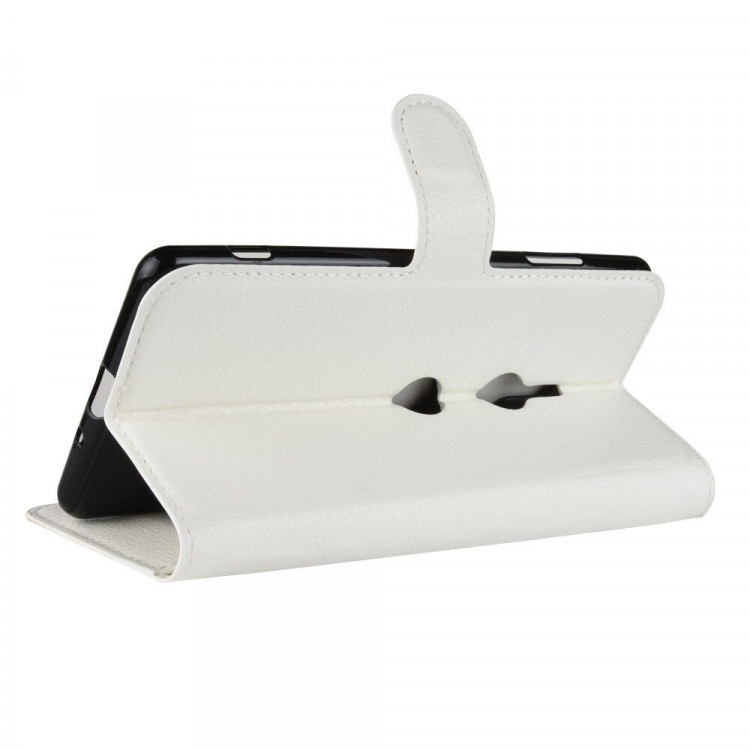 Чехол с визитницей для Sony Xperia XZ3 (белый)