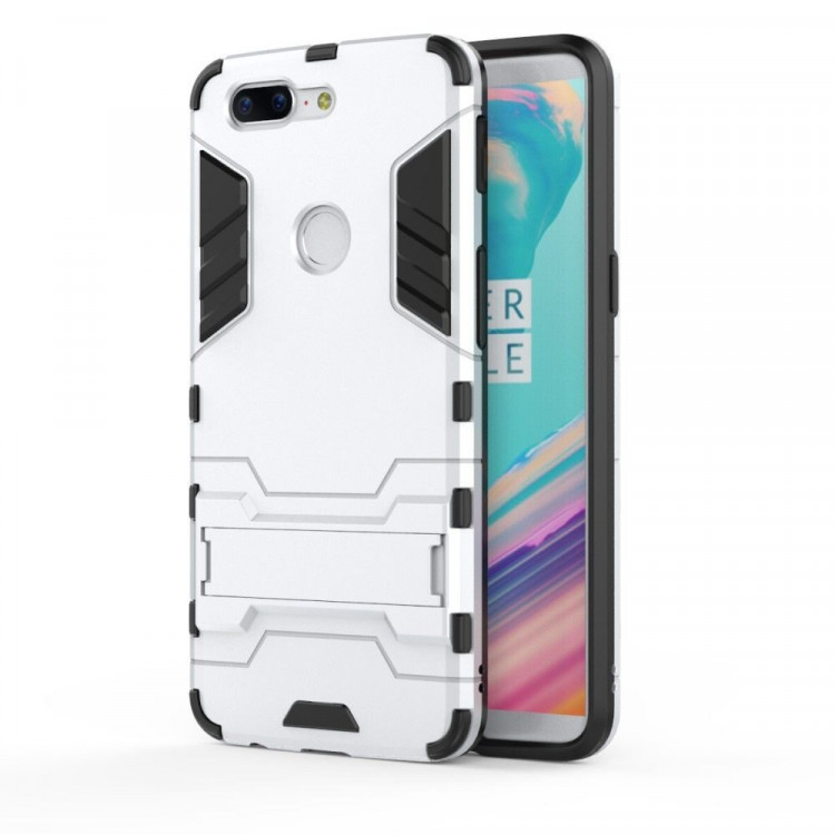 Чехол Duty Armor для OnePlus 5T (серебряный)