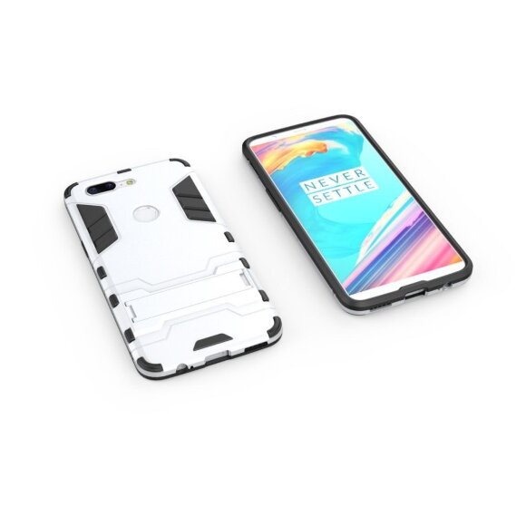 Чехол Duty Armor для OnePlus 5T (серебряный) Чехол Duty Armor для OnePlus 5T (серебряный)