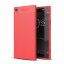 Чехол-накладка Litchi Grain для Sony Xperia XA1 (красный)