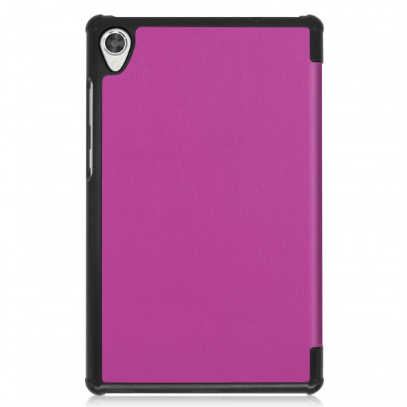 Планшетный чехол для Lenovo Tab M8 3rd Gen TB-8506, Lenovo Tab M8 TB-8505, TB-8705, Motorola Tab G20 (фиолетовый)