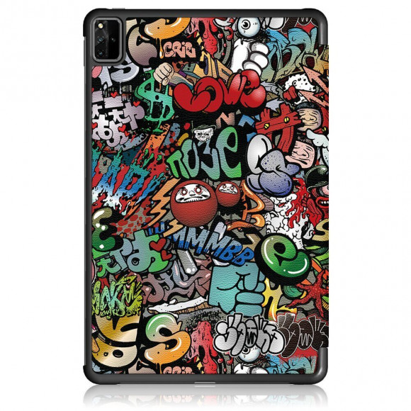 Чехол Smart Case для Huawei MatePad Pro 12.6 дюйма (Graffiti)