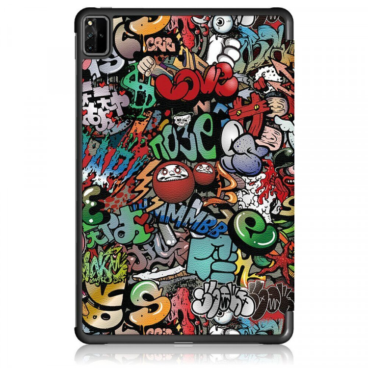 Чехол Smart Case для Huawei MatePad Pro 12.6 дюйма (Graffiti)