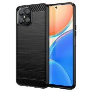 Чехол-накладка Carbon Fibre для Honor X8 (черный)
