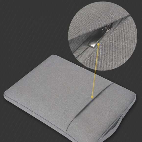 Чехол POFOKO Denim Business для ноутбука и Macbook 15,6 дюйма (темно-синий)