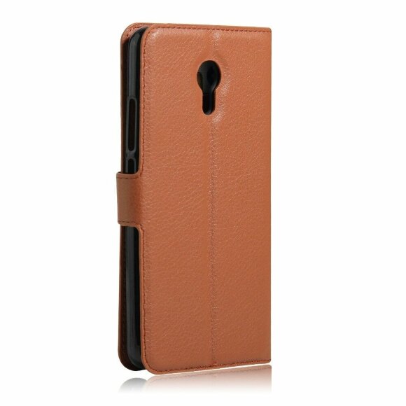 Чехол с визитницей для Meizu M3 Note (коричневый)