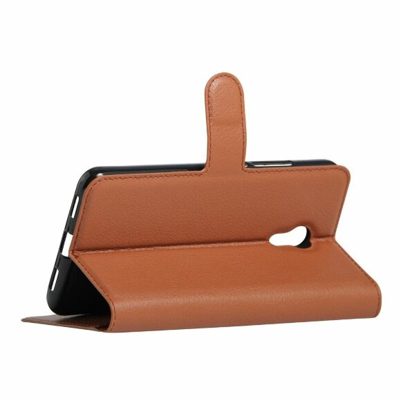 Чехол с визитницей для Meizu M3 Note (коричневый)