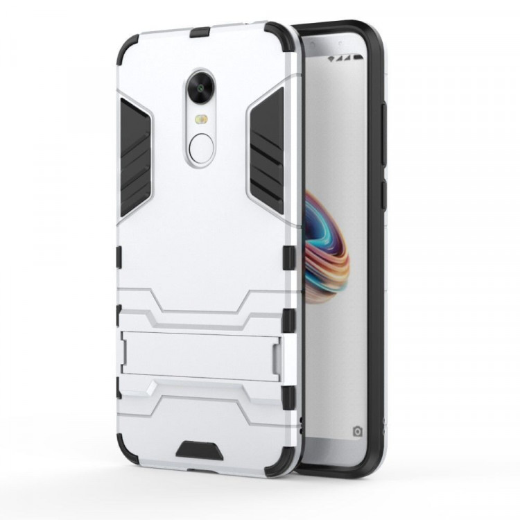 Чехол Duty Armor для Xiaomi Redmi 5 Plus (серебряный)