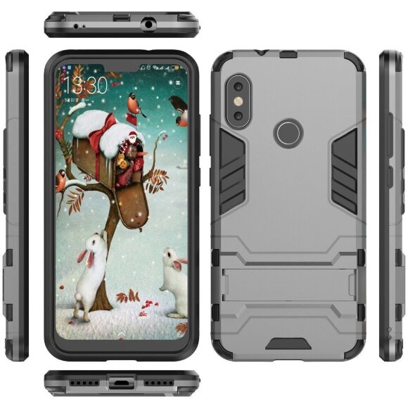Чехол Duty Armor для Xiaomi Redmi 6 Pro / Mi A2 Lite (серый) Чехол Duty Armor для Xiaomi Redmi 6 Pro / Mi A2 Lite (серый)