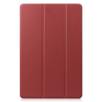 Планшетный чехол для Samsung Galaxy Tab S7 SM-T870 / SM-T875 и Galaxy Tab S8 SM-X700 / SM-X706 (цвет - красное вино)