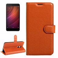 Чехол с визитницей для Xiaomi Redmi Note 4X (коричневый)