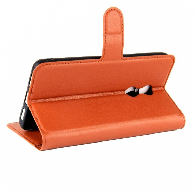 Чехол с визитницей для Xiaomi Redmi Note 4X (коричневый)