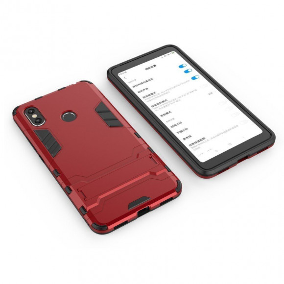 Чехол Duty Armor для Xiaomi Mi Max 3 (красный) Чехол Duty Armor для Xiaomi Mi Max 3 (красный)