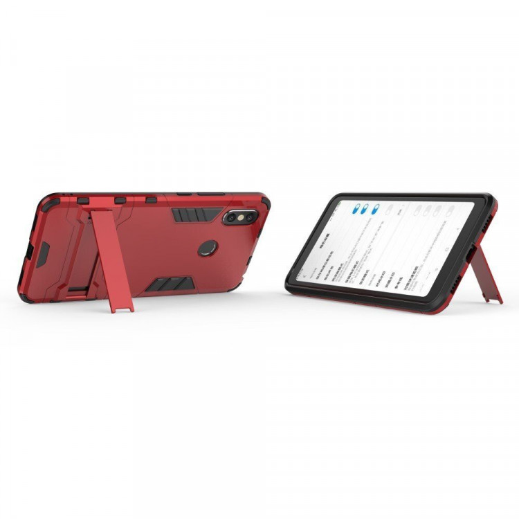 Чехол Duty Armor для Xiaomi Mi Max 3 (красный)