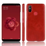 Чехол Litchi Texture для Xiaomi Mi 6X / Mi A2 (красный) Чехол Litchi Texture для Xiaomi Mi 6X / Mi A2 (красный)
